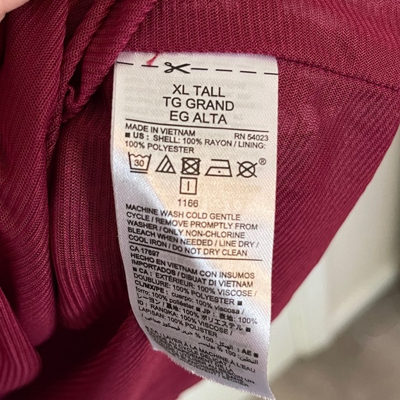 Old Navy Boho Long Sleeve Dress XL Tall - Picture 8 of 10